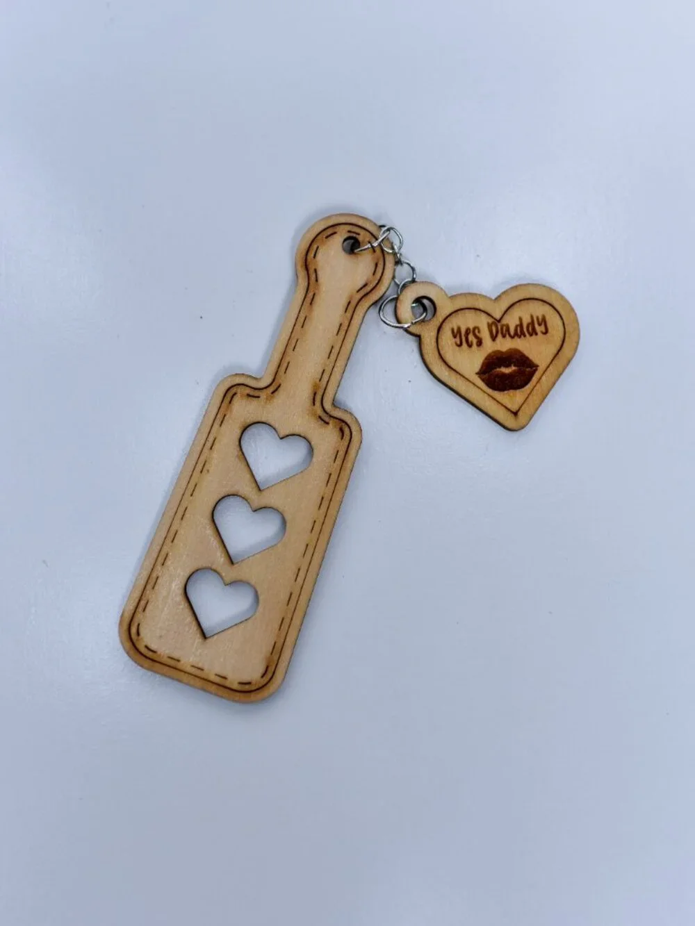 Handmade Wooden Bookmarks Floral Quote Smut Reader Paddle Charms Tassel